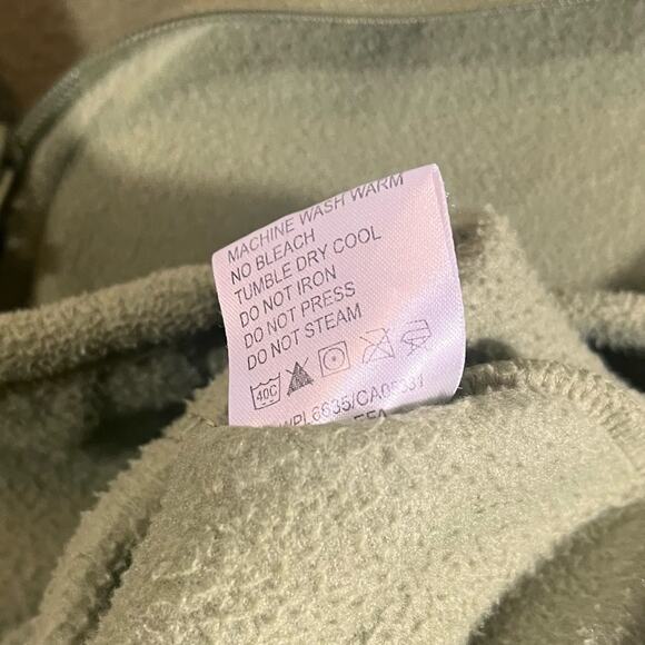 Woolrich Pale Green Fleece Vest Size XL‎ - Picture 9 of 9